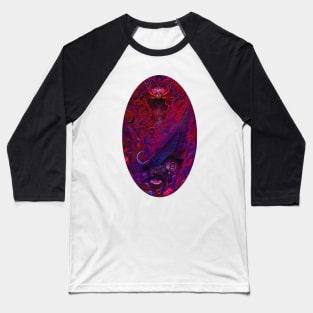 Extraterrestrial Alien Onslaught. Baseball T-Shirt